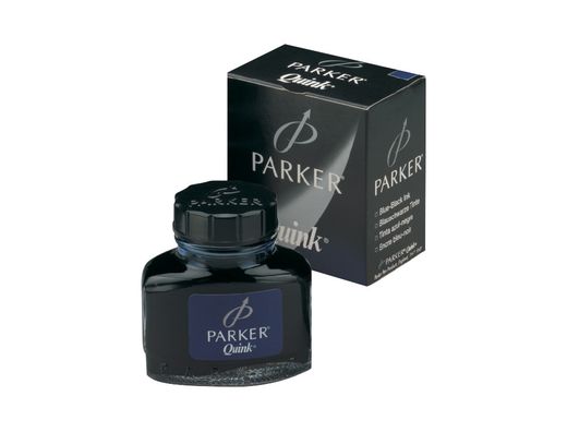 Tinta estilografica parker azul permanente -frasco