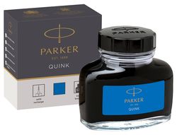 Tinta estilografica parker azul real -frasco