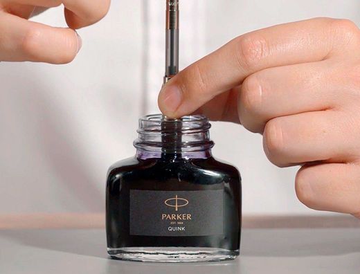 Tinta Estilografica Parker Negra -Frasco