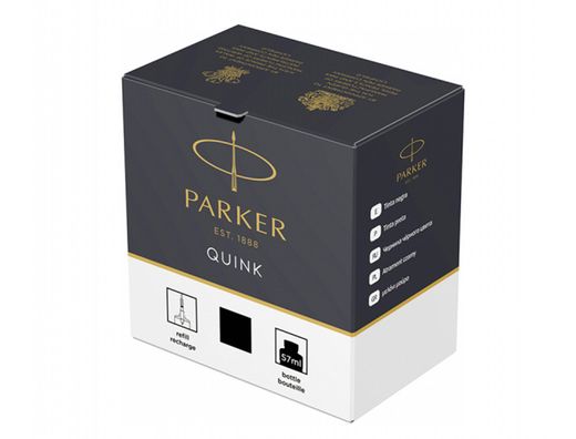 Tinta Estilografica Parker Negra -Frasco