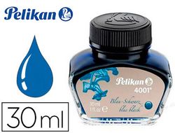 Tinta estilografica pelikan 4001 negro / azul frasco 30 ml