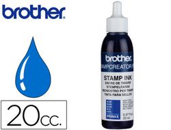 Tinta para reentintado azul 20 cc para sellos automaticos brother