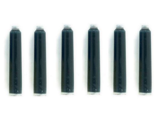 Tinta Pelikan estilográfica negro (6 unidades)