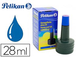 Tinta Pelikan para sellar azul 28 ml