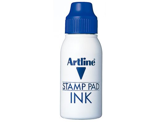 Tinta Tampon Artline Azul -Frasco de 50 Cc