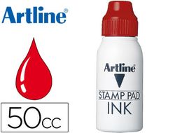 Tinta Tampon Artline Roja -Frasco de 50 Cc
