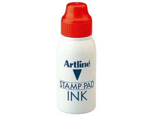 Tinta Tampon Artline Roja -Frasco de 50 Cc