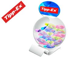 TIPP-EX Expositor de 60 u. de cintas correctoras Micro Tape Twist5 mmx8mRef.8794321