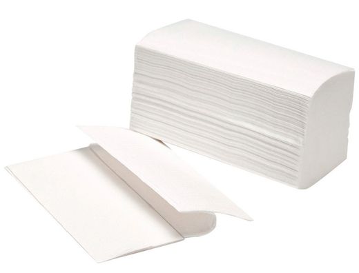 Toalla de Papel Mano Engarzada Ecologica 20X23 cm 2 Capas Paquete con 196 Unidades