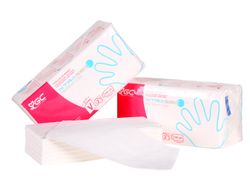 Toalla de Papel Mano Engarzada Ecologica 20X23 cm 2 Capas Paquete con 196 Unidades