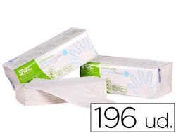 Toalla de Papel Mano Engarzada Ecologica Xtrasec 20X23 cm 2 Capas Paquete con 196 Unidades