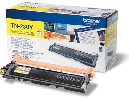 Toner Brother original amarillo TN230Y