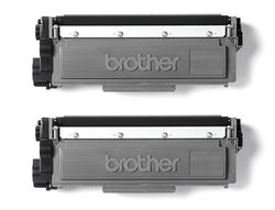 Toner brother tn-2320 dcpl2520dw /2540d/ mfcl2700dw / 2720dw / 2740dw negro 2600 paginas pack 2 unidades