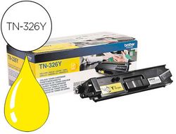 Toner brother tn-326y hll8250cdn / hll8350cdw alta capacidad amarillo 3500 pag