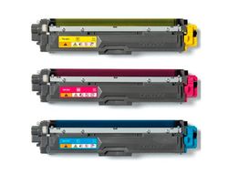 Toner brother tn241cmy hl3140 / 3170 / 3150 / dcp9020 / mfc9140 / 9330 / 9340 cian magenta yellow 1500 paginas