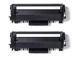 Toner brother tn2420twin para dcp-l2510/ 2530 / 2550 / hl-l2375 negro 3000 paginas pack 2 unidades