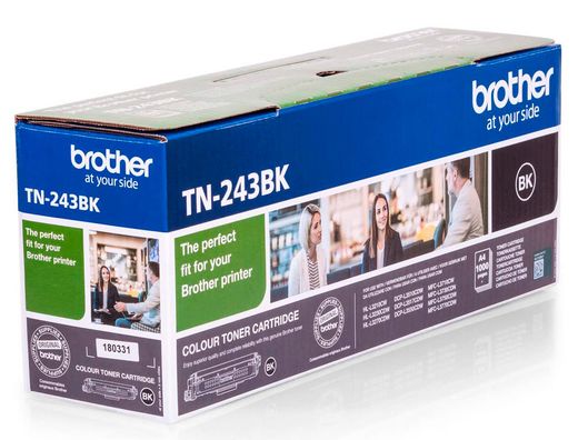 Toner brother tn243bk dcp-l3510cdw / hl-l3270cdw / mfc-l3710cw negro 1000 paginas