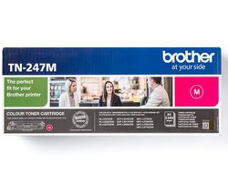 Toner brother tn247m dcp-l3510cdw / hl-l3270cdw / mfc-l3710cw magenta 2300 paginas