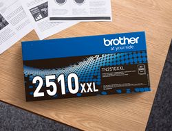 Toner brother tn2510xxl mfc-l2960dw / hl-l2865dw / mfc-l2980dw negro 5000 paginas