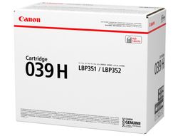 Toner canon 039h isensys lbp351x lbp352x negro