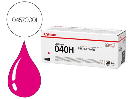 Toner canon 040hm alta capacidad lbp710 lbp712 magenta