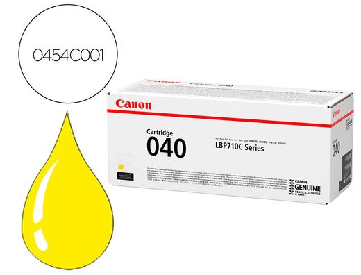 Toner canon 040y lbp710 lbp712 amarillo