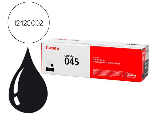 Toner canon 045bk mf631 mf633 mf635 negro