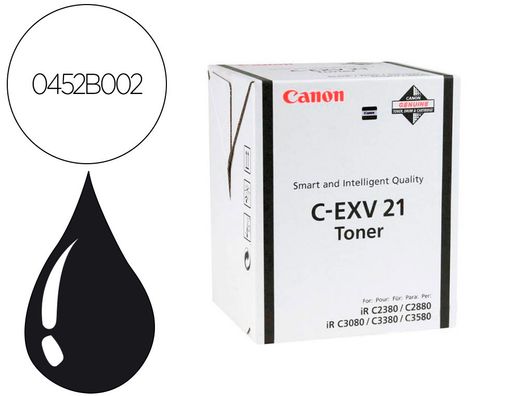 Toner canon exv21b irc2380 irc2880 negro