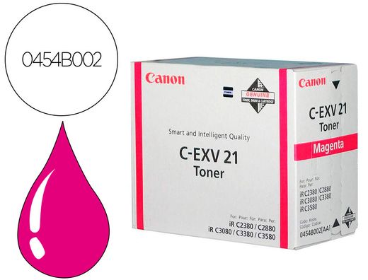 Toner canon exv21m irc2380 irc2880 magenta