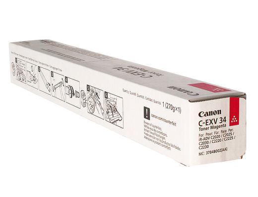 Toner canon exv34m / irc2020 irc2025 magenta
