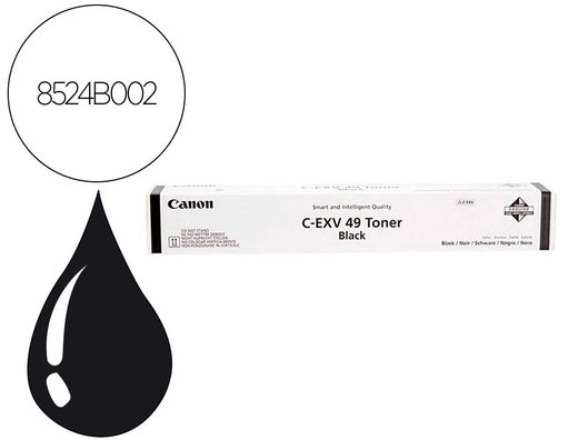 Toner canon exv49k ir advance c3325 c3330 negro