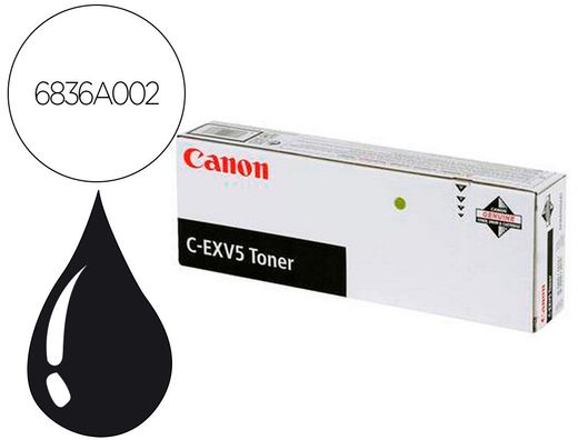 Toner canon exv5 ir1600 ir1610 ir1670 ir2000 negro