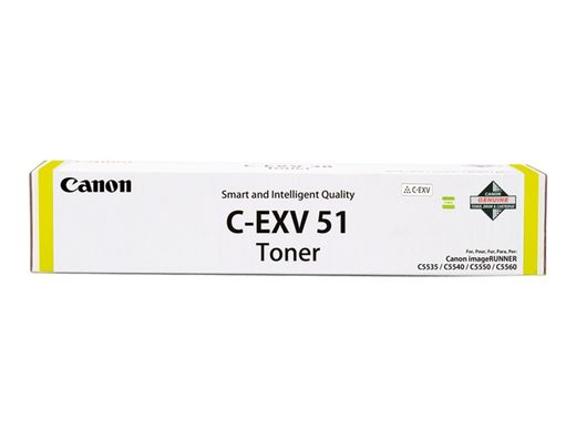 Toner canon exv51 ir c5335 c5540 c55000 amarillo