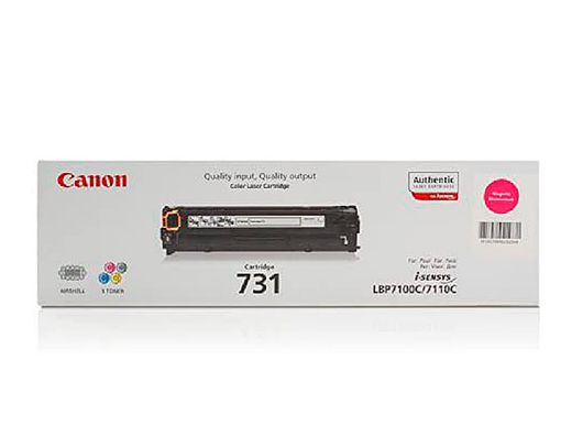 Toner canon 731 m i-sensys lbp7100cn / lbp7110cw / mf623cn / mf628cw / mf8230cn / mf8280cw magenta 1500