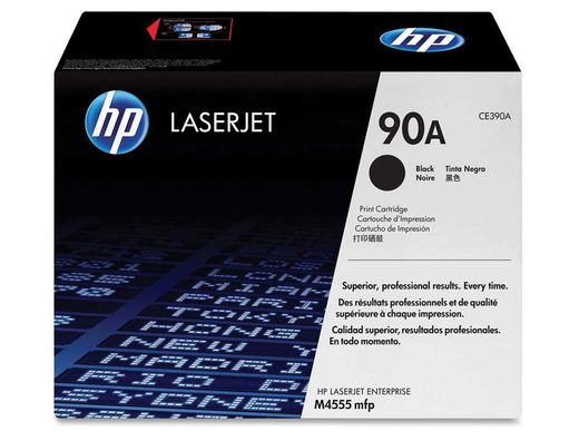 Toner CE390A HP original color negro