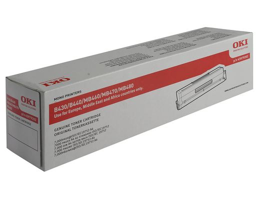 Toner color negro Oki Ref. B430