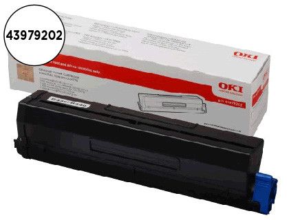 Toner color negro Oki Ref. B430