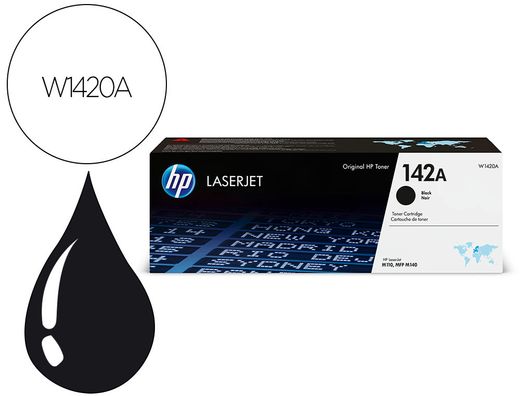Toner hp 142a laserjet m110 / mfp m140 negro 950 paginas