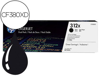 Toner hp 312x laserjet pro 400 mfp m476 negro 4.400 pag