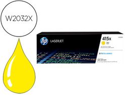 Toner hp 415x laser color m454 / mfp m479 amarillo 6000 paginas