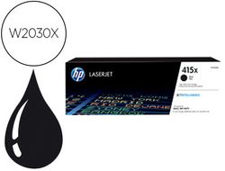 Toner hp 415x laser color m454 / mfp m479 negro 7500 paginas