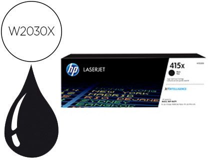 Toner hp 415x laser color m454 / mfp m479 negro 7500 paginas