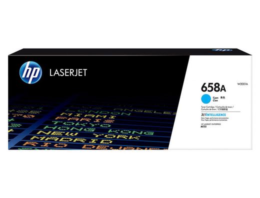 Toner hp enterprise m751toner cian 658a