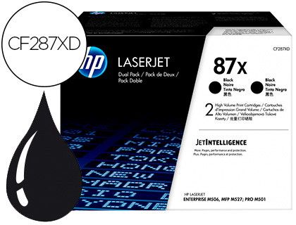 Toner hp laserjet pro 26x m402 mfp m426 negro pack de 2 unidades 9000 paginas