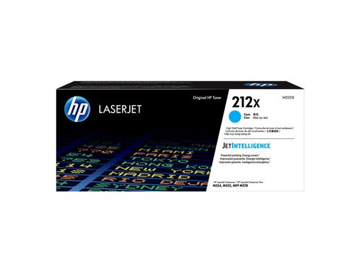 Toner hp n 212x color lj m555 cian 10.000 paginas