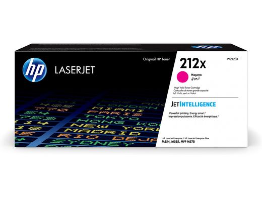 Toner hp n 212x color lj m555 magenta 10.000 paginas