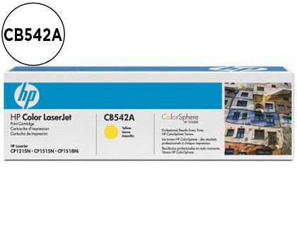 Toner HP original amarillo CB542A