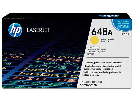 Toner HP original amarillo CE262A