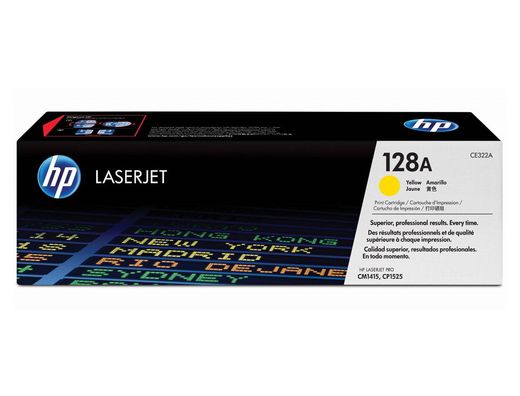 Toner HP original amarillo CE322A