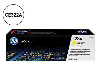 Toner HP original amarillo CE322A